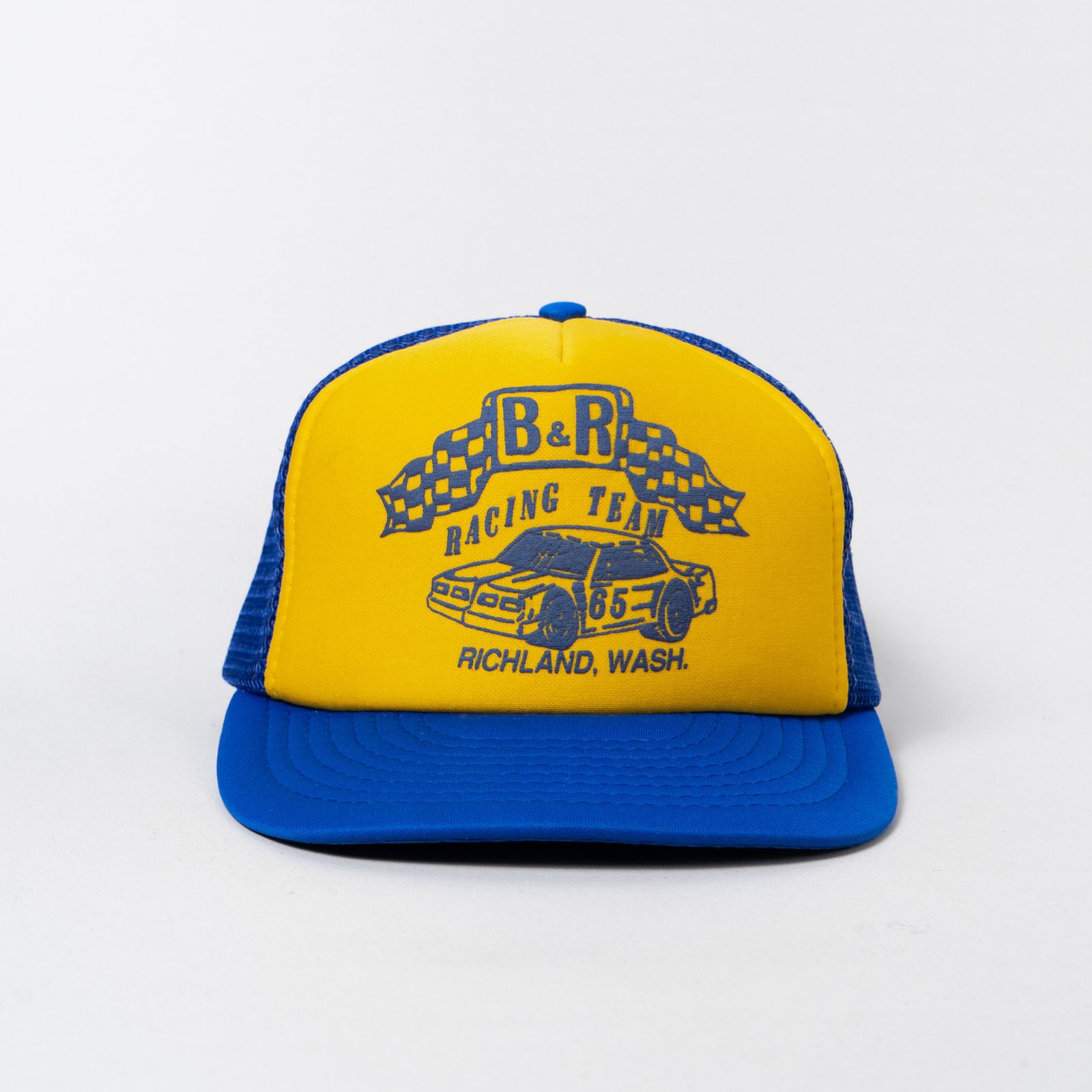 B&R Racing Team Vintage Cap ヴィンテージ キャップ トラッカーキャップ スナップバック ビンテージ 古着