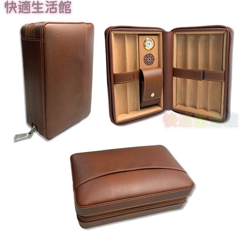 新品 未使用 葉巻ケース 付きシガーカッター 6本保管出来る シガレットケース 携帯便利セット ヒュミドール 旅行 シガーケース 葉巻なし