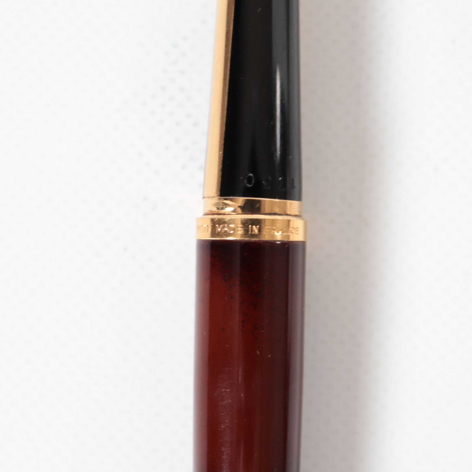 ウォーターマン 万年筆 ジェントルマン マーブルブラウン 18K 750 F Waterman - ウォーターマン 万年筆 ジェントルマン マーブルブラウン