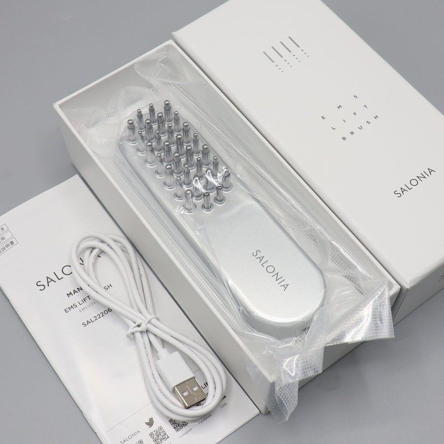 Amazon.co.jp: SALONIA サロニア 電動洗顔ブラシ イオンフェイシャル
