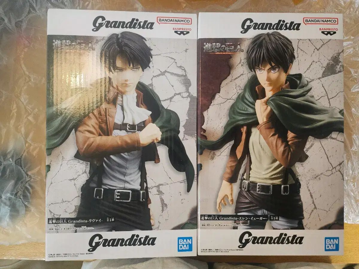 未開封) 進撃の巨人 Grandista（グランディスタ）リヴァイ エレン
