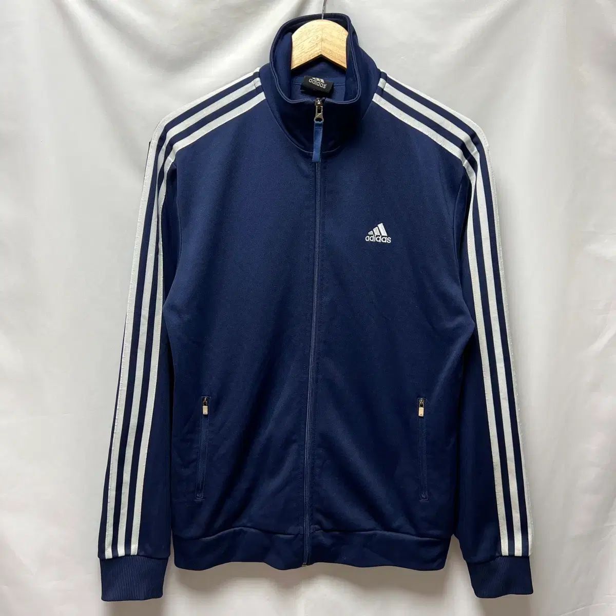 正規品/105 adidas アディダス 3本線 ネイビー トラックジャージ/ジャージ (ヨーロッパ)