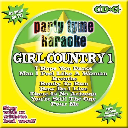 【CD】Party Tyme Karaoke: Girl Country 1