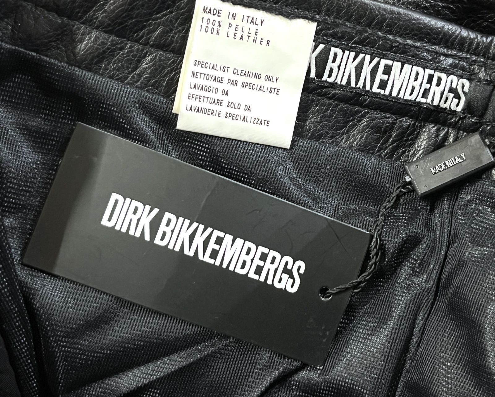 00s ヴィンテージ DIRK BIKKEMBERGS｜ダークビッケンバーグ レザー