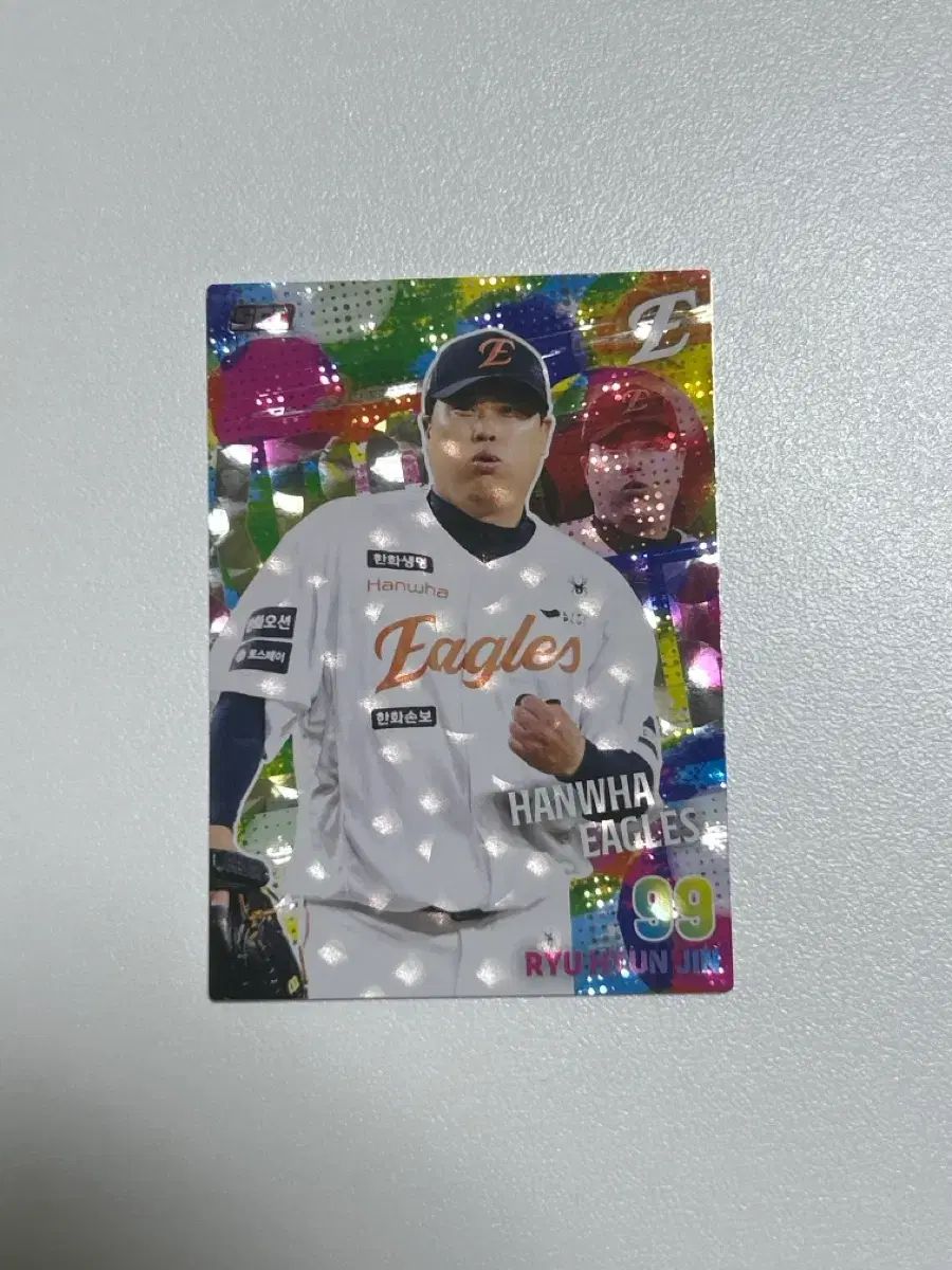 2026 kbo scc クボ カード Hanwhae(ハンファ) イーグルス 류현진(リュ・ヒョンジン) ホール パラレル