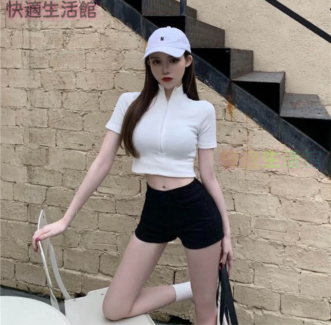 新品 未使用 レディース ファッション系 韓国 服 レディース ショートパンツ 黒 ボトムス パンツ 黒 ショート
