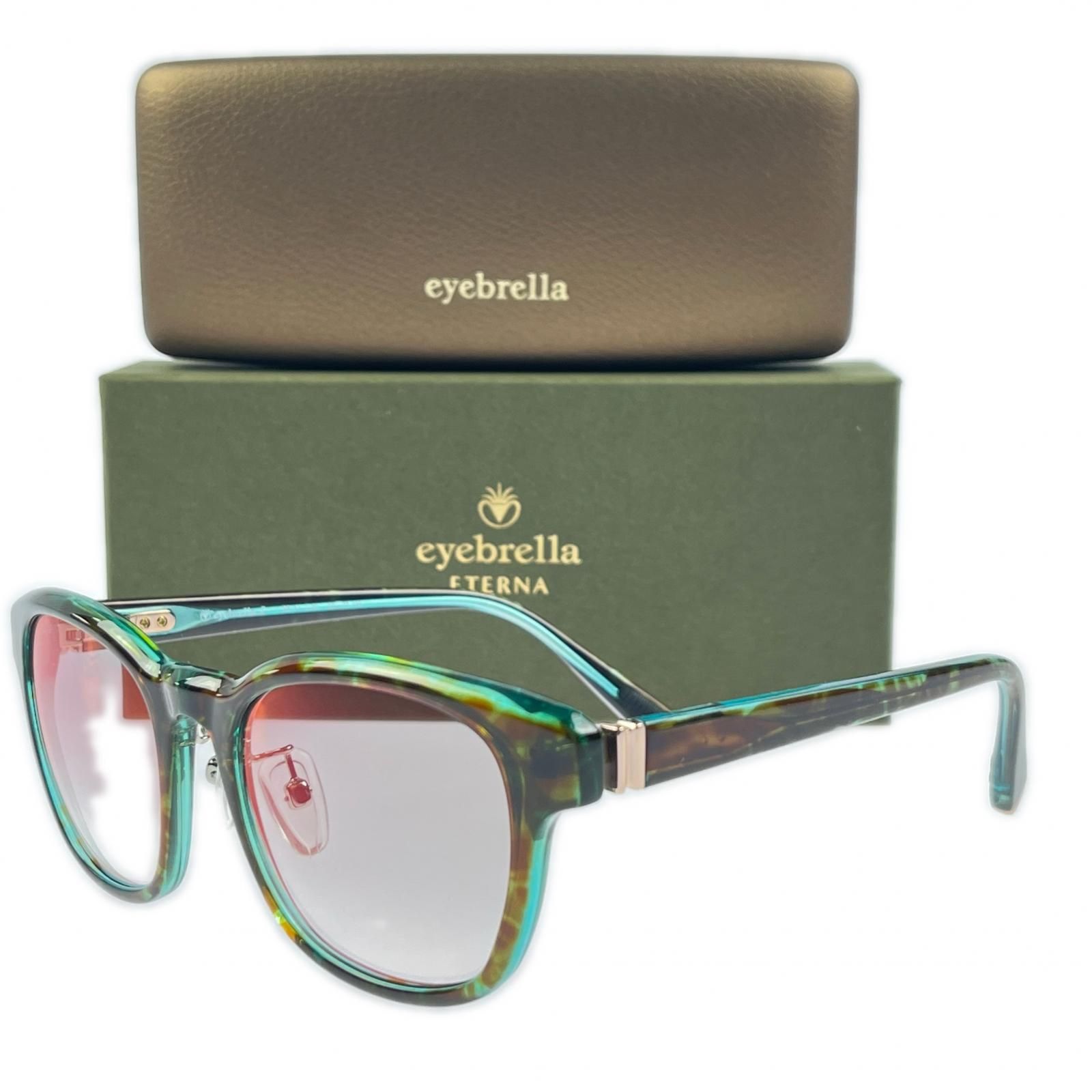 eyebrella アイブレラ エテルナ サングラス EB-47 ティールグリーン 7,163円