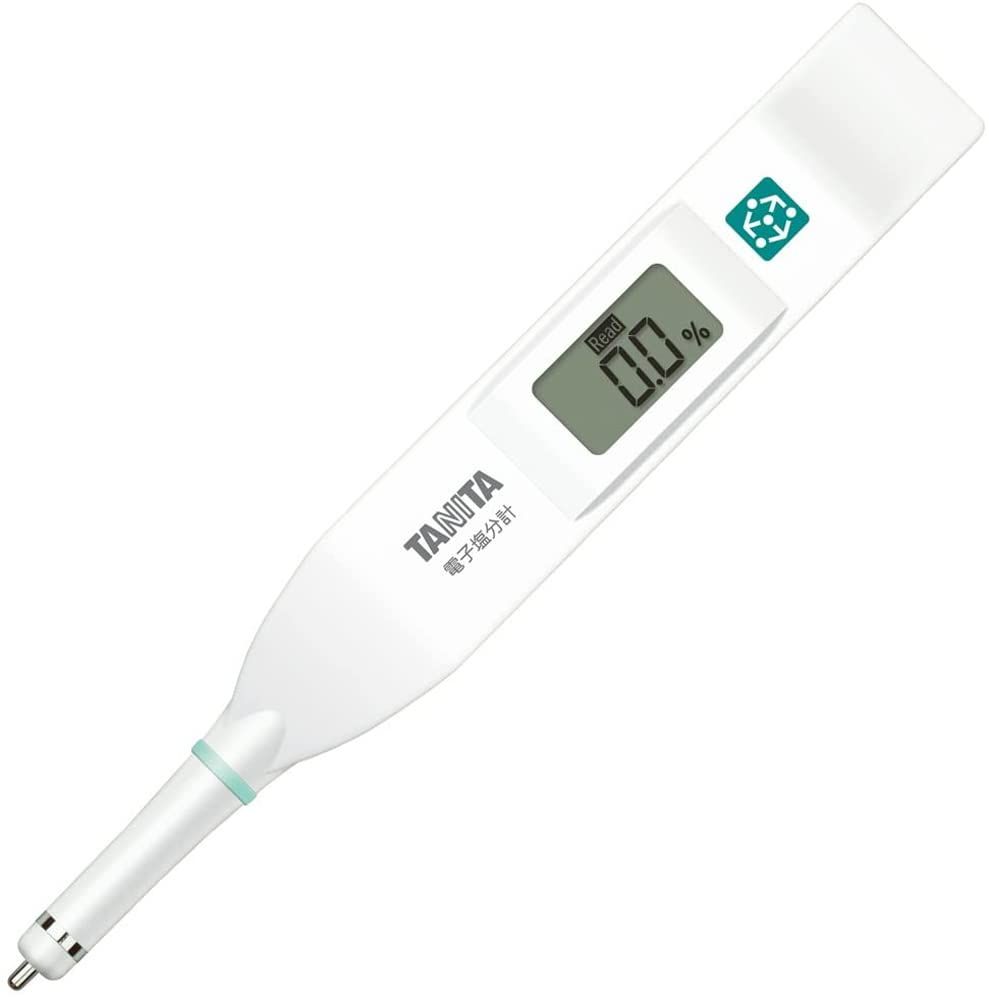 タニタ 塩分計 デジタル 高精度 防水 ホワイト SO-304 WHma 3455da60