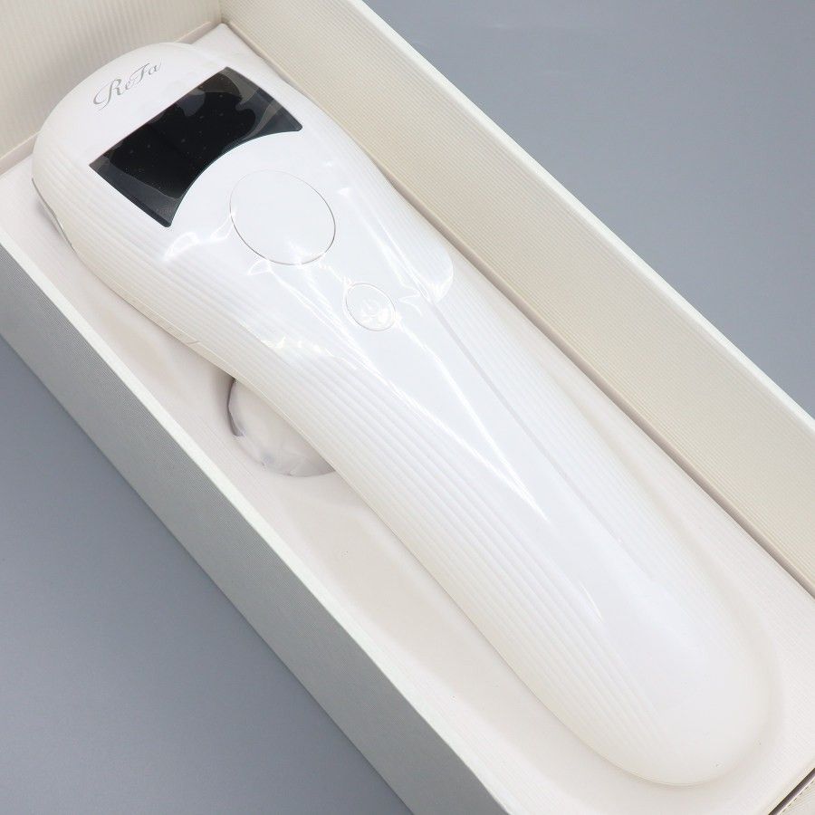 ReFa 脱毛器 本体　未使用　箱に汚れあり ReFa 脱毛器 本体 未使用 箱に汚れあり 美容家電 ReFa RE-AL-02A