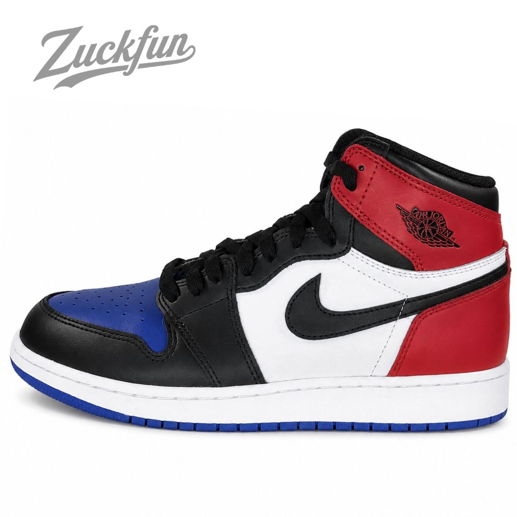 NIKE AIR JORDAN 1 RETRO HIGH TOP 3 ナイキ エア ジョーダン 1 レトロ ハイカット トップ 3 ブラック 黒 ホワイト 白 ブルー レッド 25cm メンズ スニーカー U11066