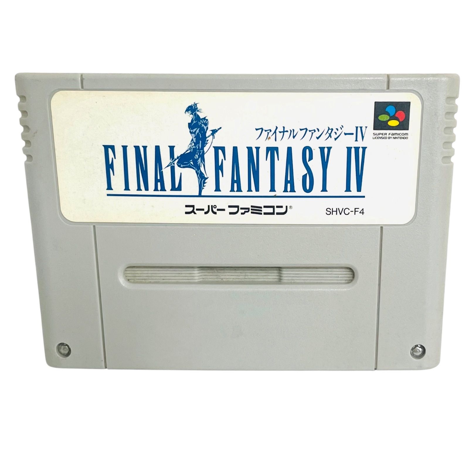 F05171 GAME SUPER Famicom スーパーファミコン ファイナルファンタジーIV SHVC-F4