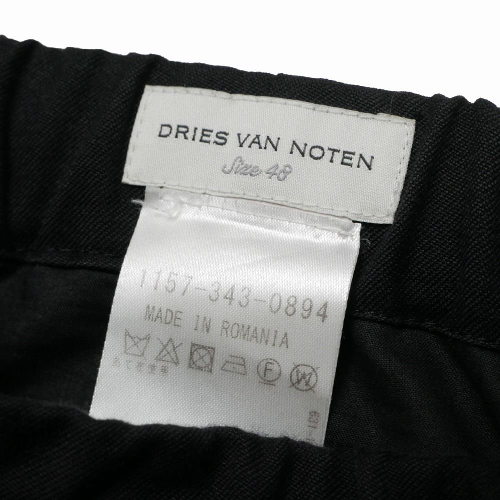 ■美品■DRIES VAN NOTEN ドリスヴァンノッテン TAPE PT パンツ サイズ48 サイドライン イージーパンツ ブランド古着【中古】20260521/RA9456 □美品□DRIES VAN NOTEN ドリスヴァンノッテン TAPE PT パンツ サイズ