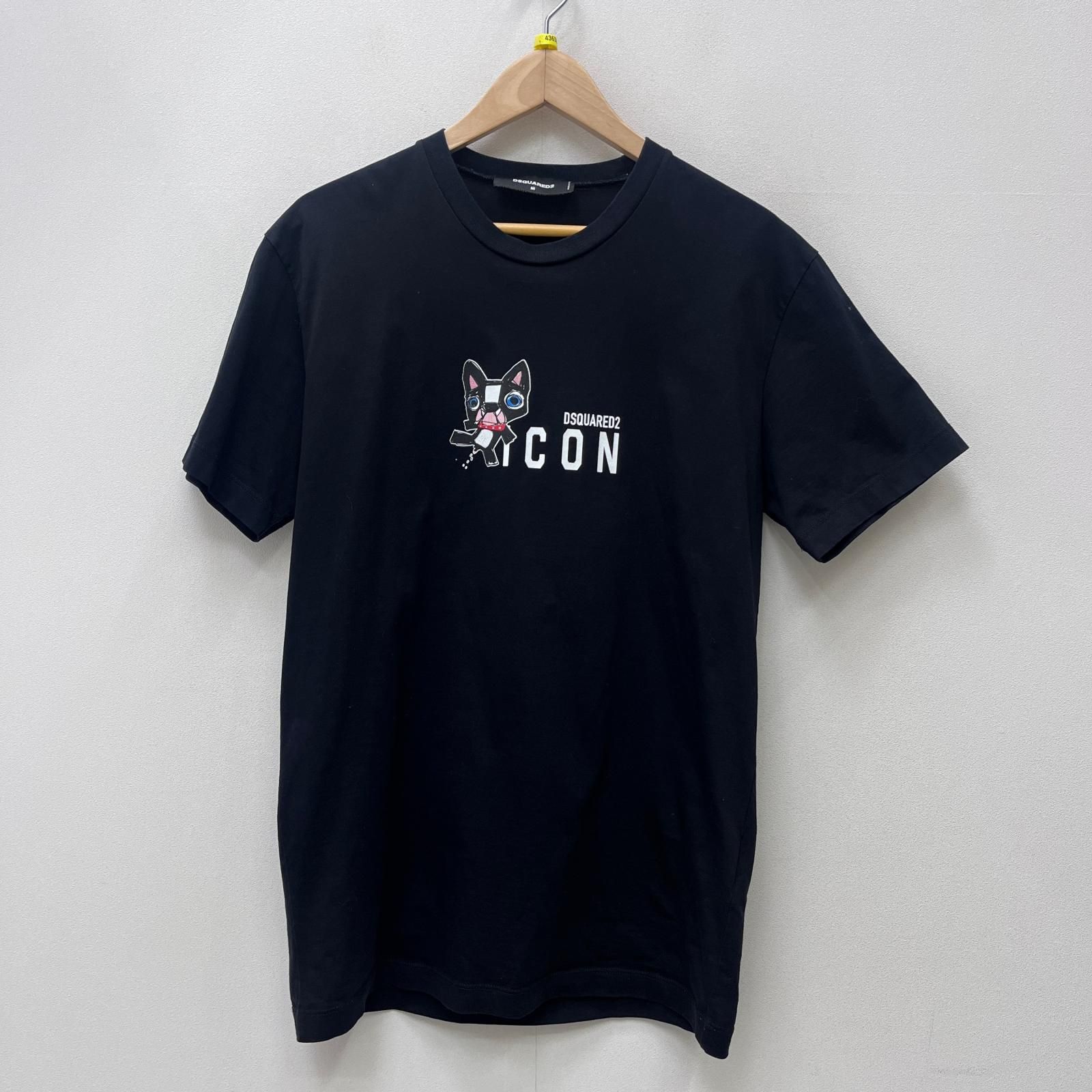 【加古川店】 中古 DSQUARED2 | ディースクエアード 半袖Ｔシャツ 国内正規品 S79GC0015 ブラック サイズ：M 【108】