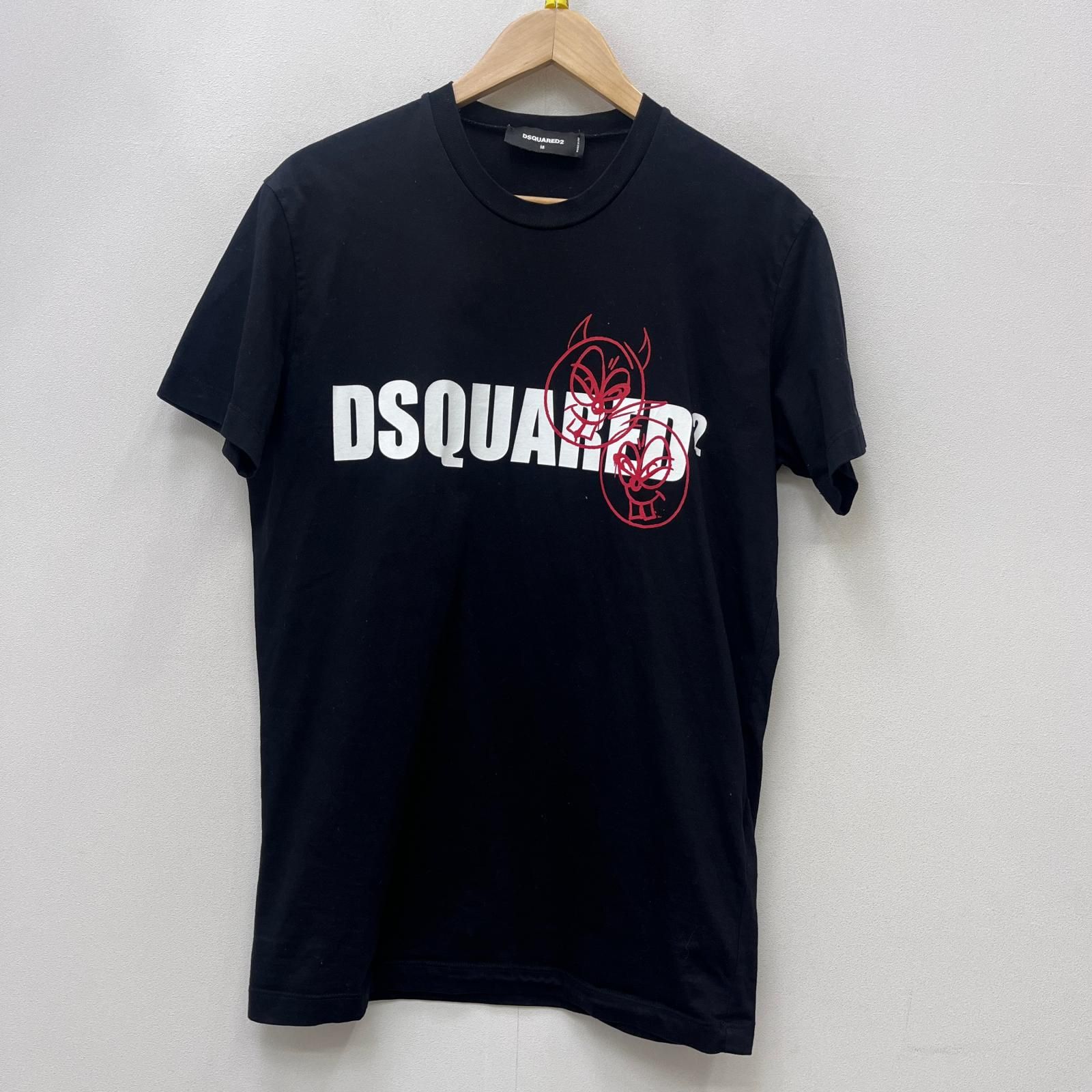 【加古川店】 中古 DSQUARED2 | ディースクエアード 半袖Ｔシャツ 国内正規品 S74GD0991 ブラック サイズ：M 【108】