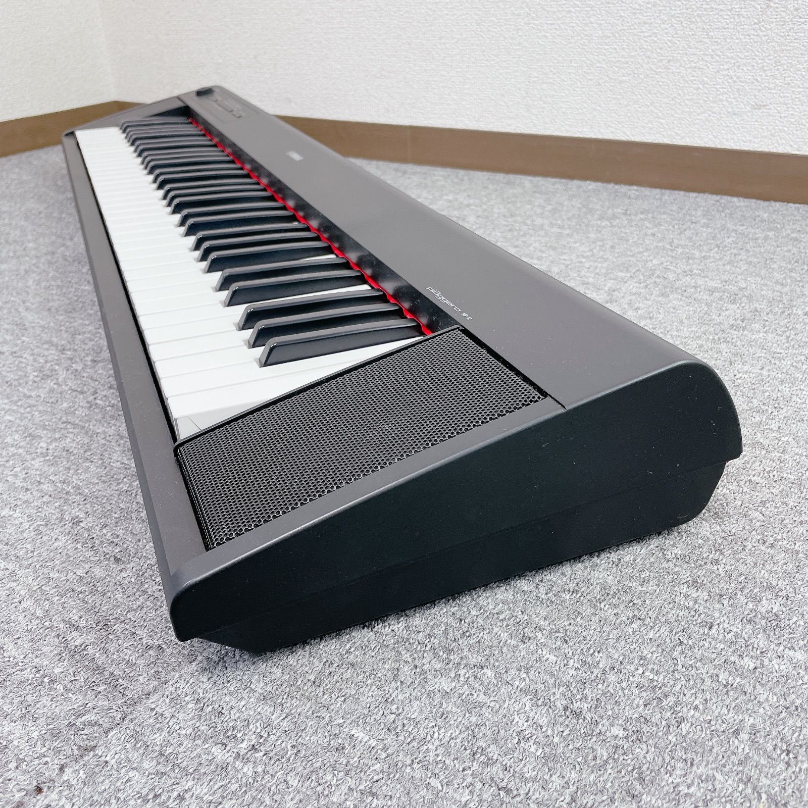YAMAHA ヤマハ piaggero NP-12 電子ピアノ ブラック - メルカリ