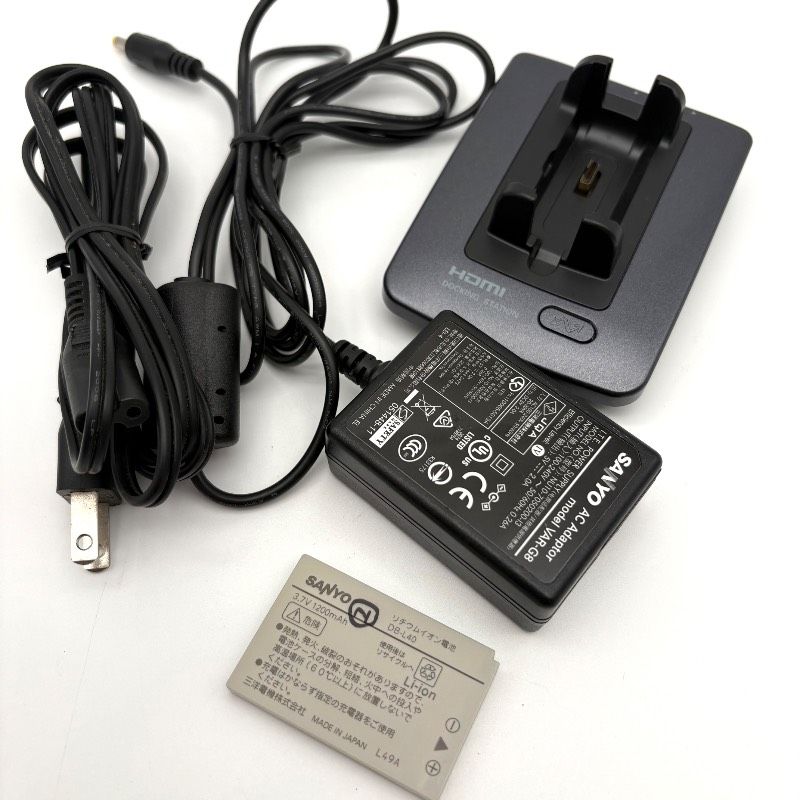 動作品】SANYO ザクティ Xacti 【動作確認済み・付属品付き！】SANYO Xacti デジタルムービー ザクティ サンヨー DMX-HD2 デジタルカメラ