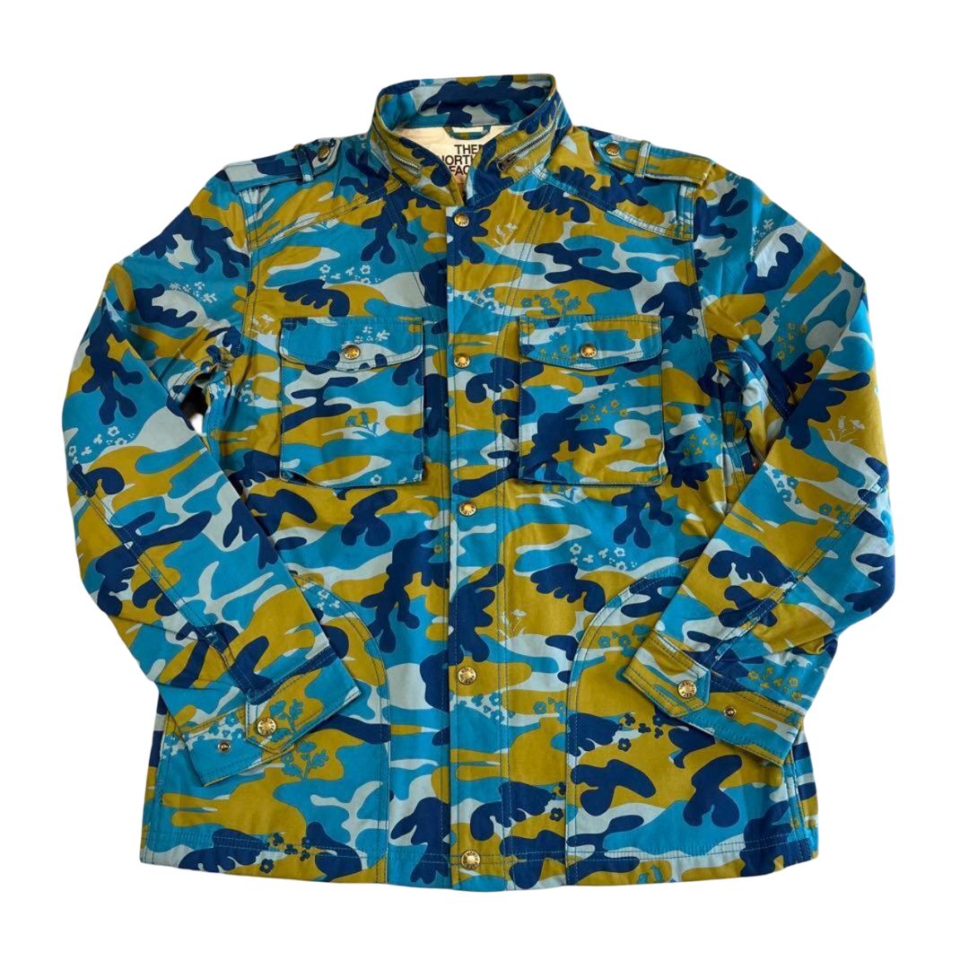 新品未使用　110/XXL THE NORTH FACE ジャケット　迷彩柄