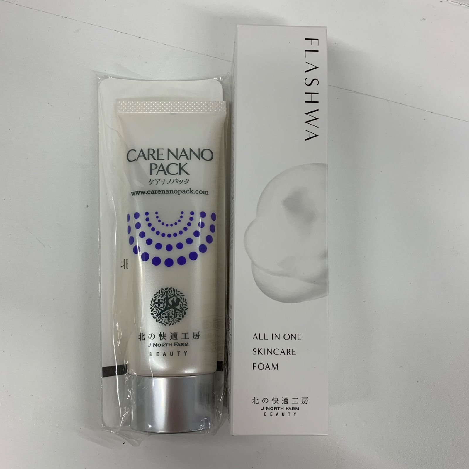 K2906 北の快適工房 フラシュワ 54g / ケアナノパック 30g 計2点セット