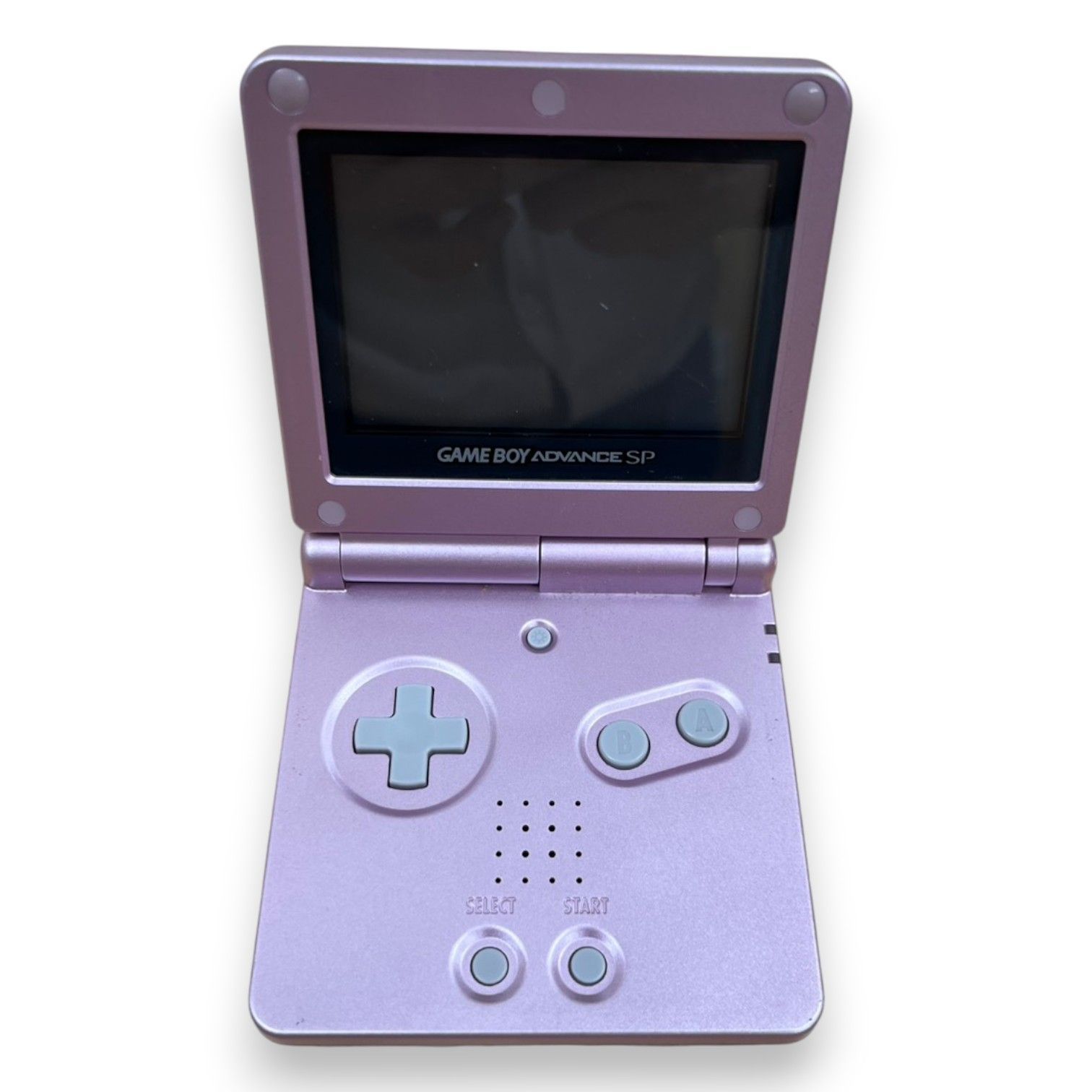 GAME BOY ADVANCE SP本体 ピンク 動作確認 ゲームボーイアドバンス 付属品カバー