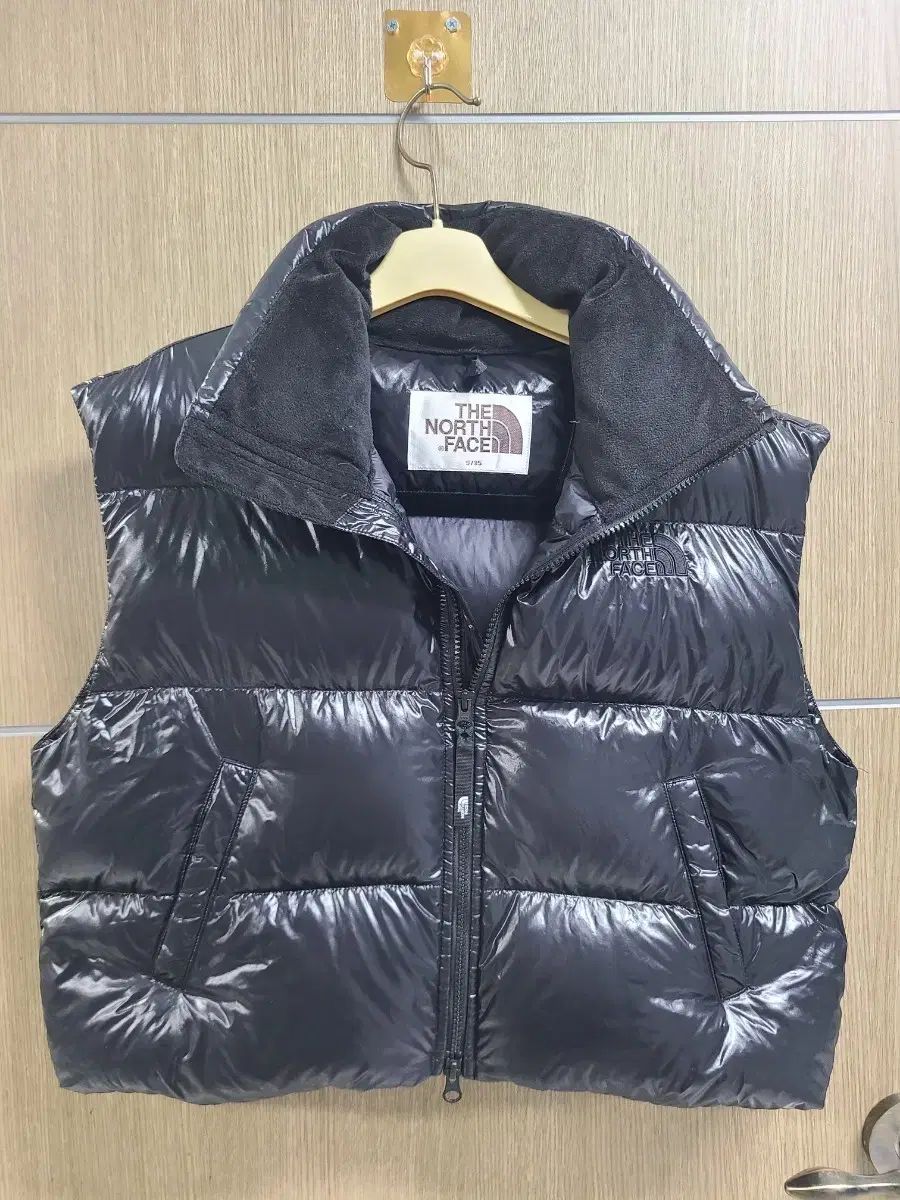 THE NORTH FACE ザノースフェイス ヌプシ クロップド ダウンベスト 光沢 ベスト 85