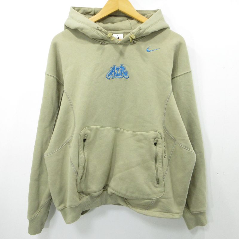 【三重本店】 中古 OFF-WHITE | オフホワイト パーカー NIKE AS M NRG FLLECE HOODIE DN1760-247 ベージュ サイズ：S 【108】