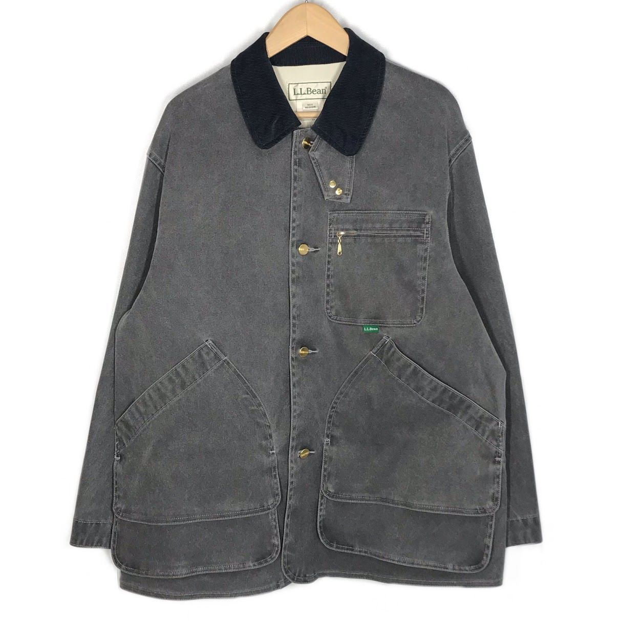 【倉吉店】 中古 L.L.Bean | エルエルビーン その他アウター Bean's Prospect Harbor Foeld Coat フィールドコート 5475-1043 チャコールグレー サイズ：M 【92】