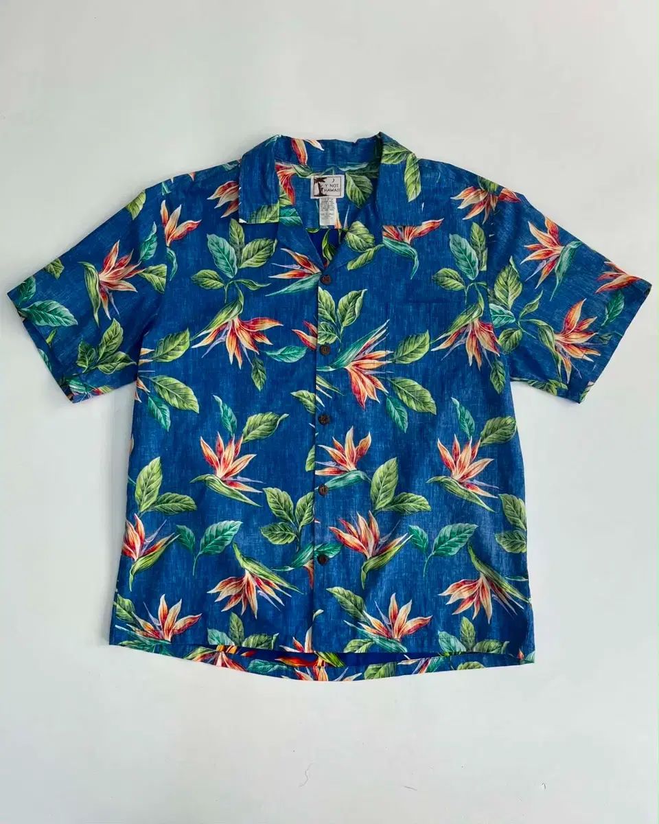 XL Made in Hawaii アロハトロピカル ハワイアン シャツ