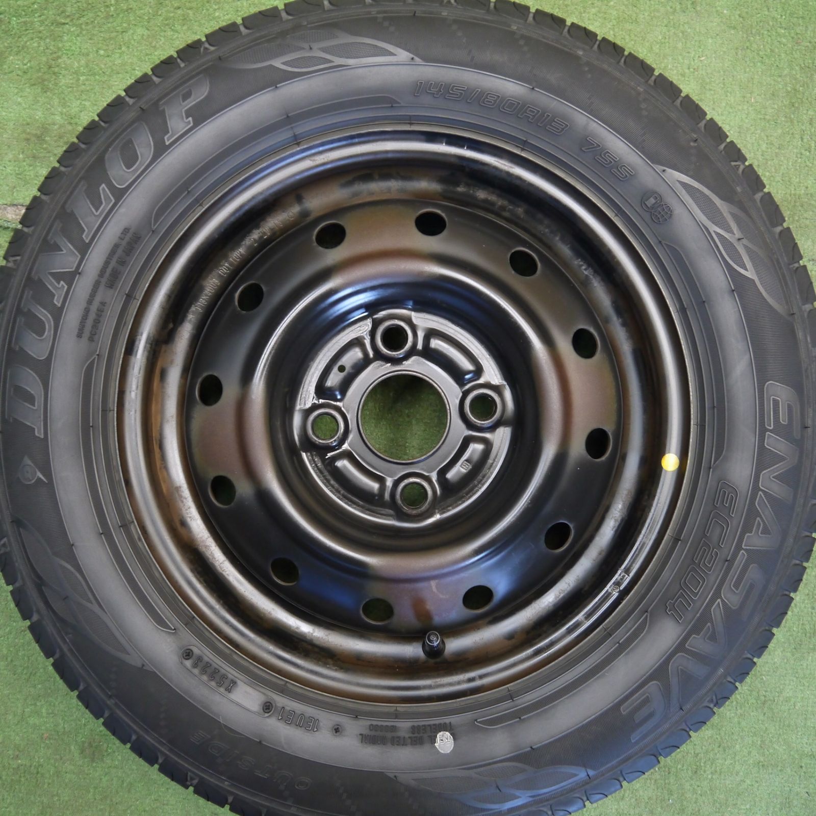 4本価格！23年☆145/80R13 ダンロップ エナセーブ EC204 スチール 