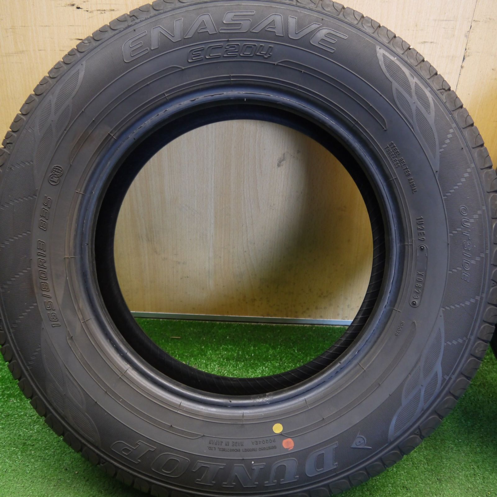 バリ溝！23年！8.5分☆165/80R13 ダンロップ エナセーブ EC204 タイヤ