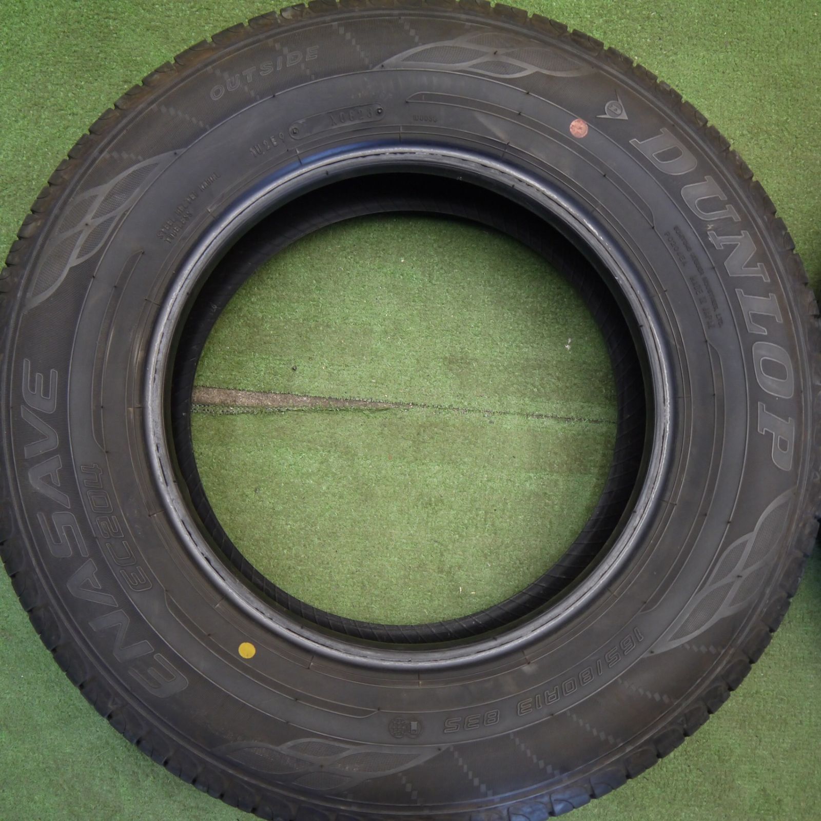 バリ溝！23年！8.5分☆165/80R13 ダンロップ エナセーブ EC204 タイヤ
