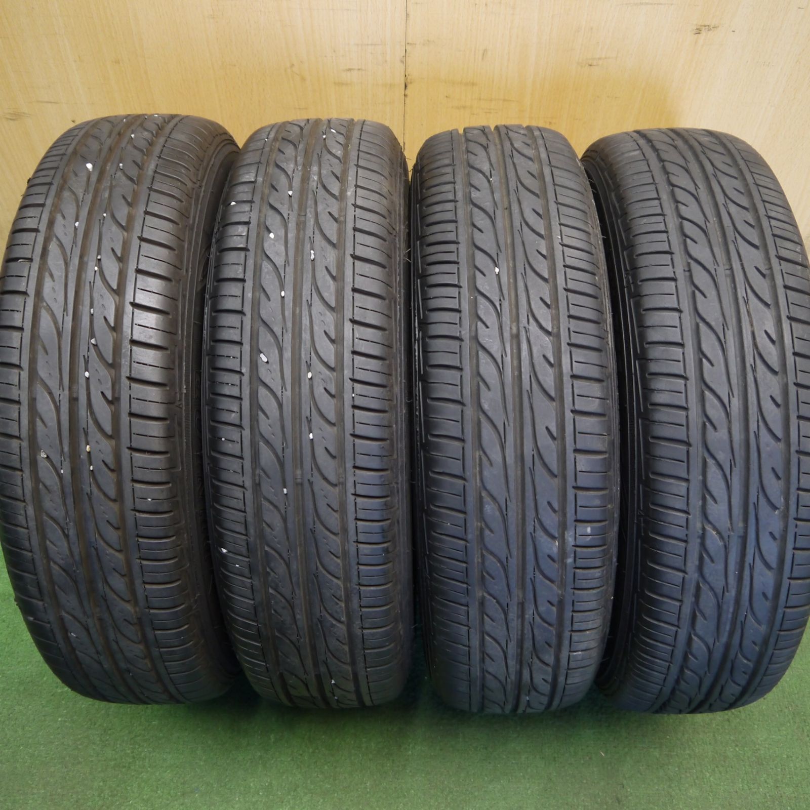 バリ溝！9分☆スズキ MH23S ワゴンR 純正 155/65R14 ダンロップ EC202