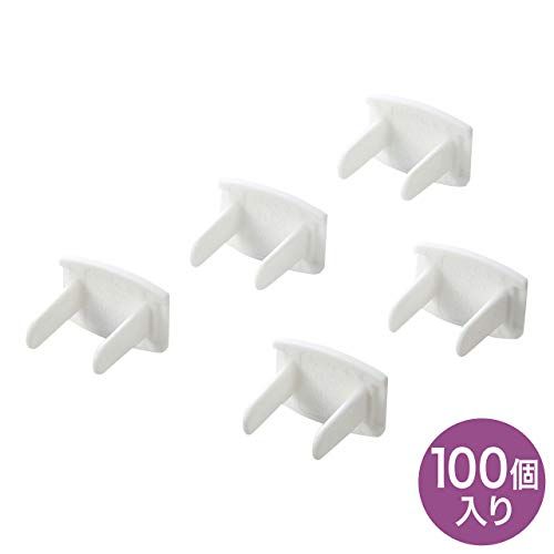サンワサプライ コンセント安全キャップ 2P対応 100個入 TAP-CAP2P100t 4deaef29