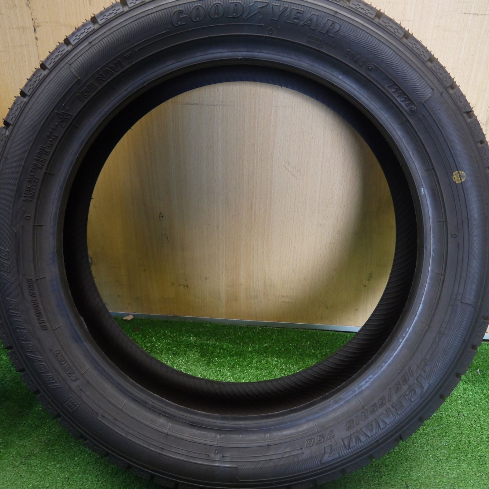 未使用！24年☆スタッドレス 165/55R15 グッドイヤー アイスナビ7 