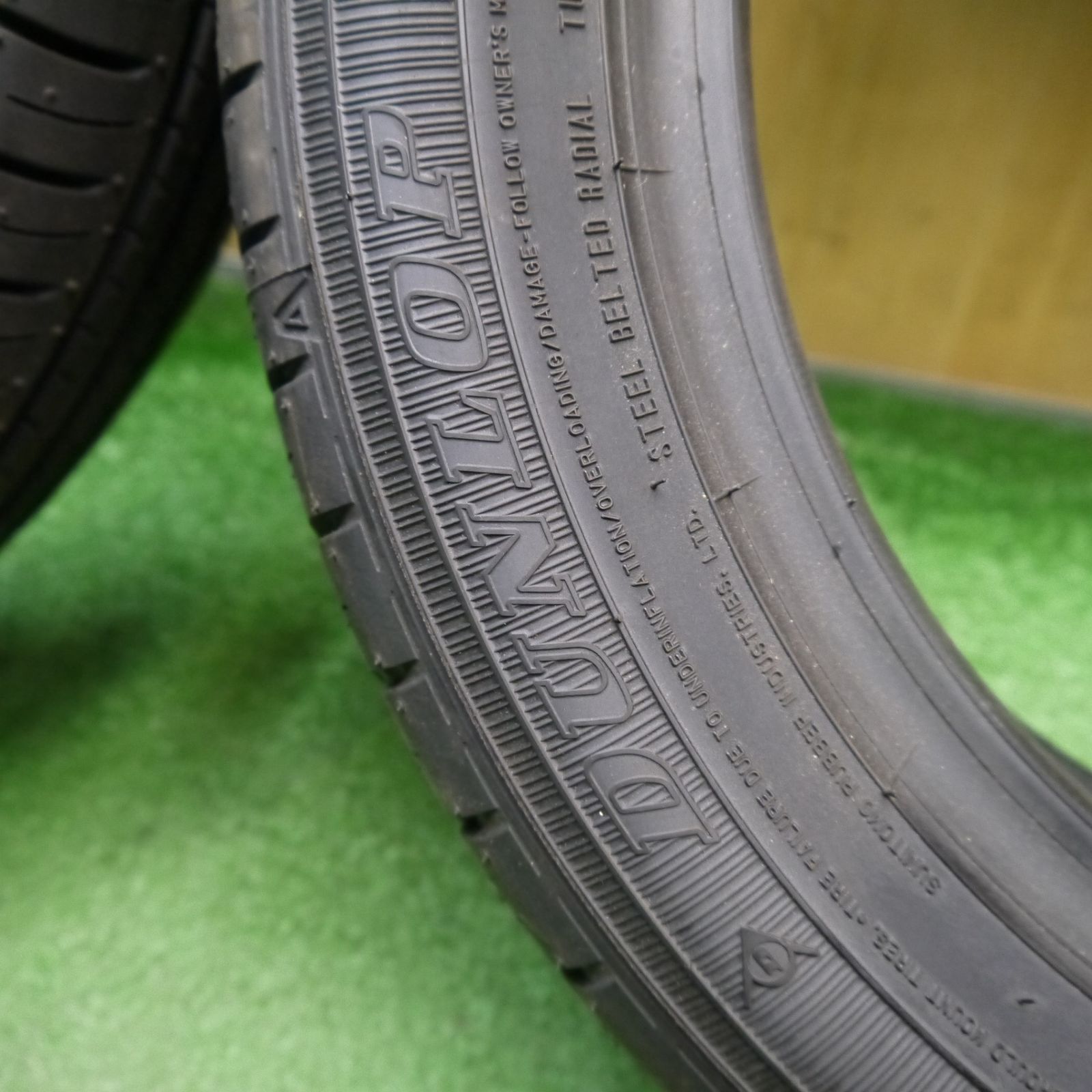 新車外し！24年！2本☆165/60R15 ダンロップ エナセーブ EC300+ タイヤ