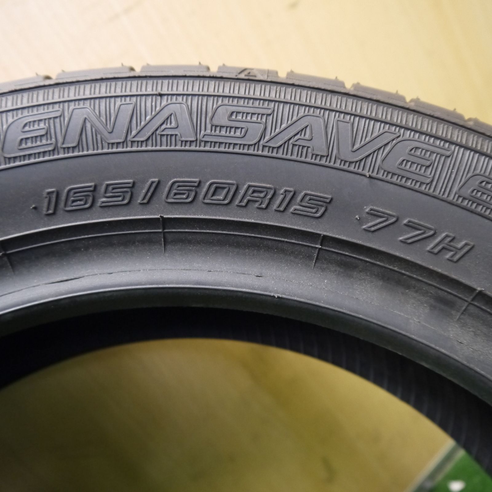 新車外し！24年！2本☆165/60R15 ダンロップ エナセーブ EC300+ タイヤ