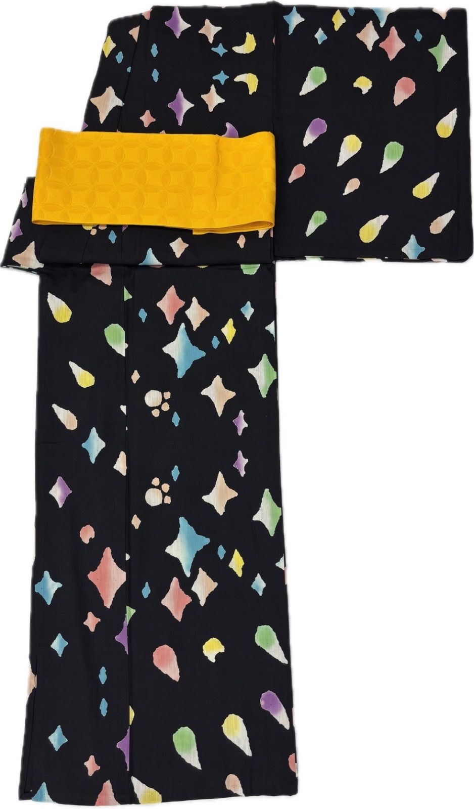 【新品】浴衣　ゆかた　レディース　tsumori chisato　ツモリチサト　Fサイズ　肉球　ひし形