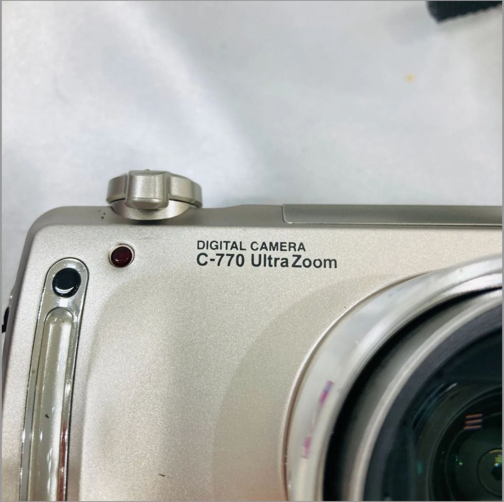 A【動作未確認】OLYMPUS オアリンパス CAMEDIA C770 UltraZoom