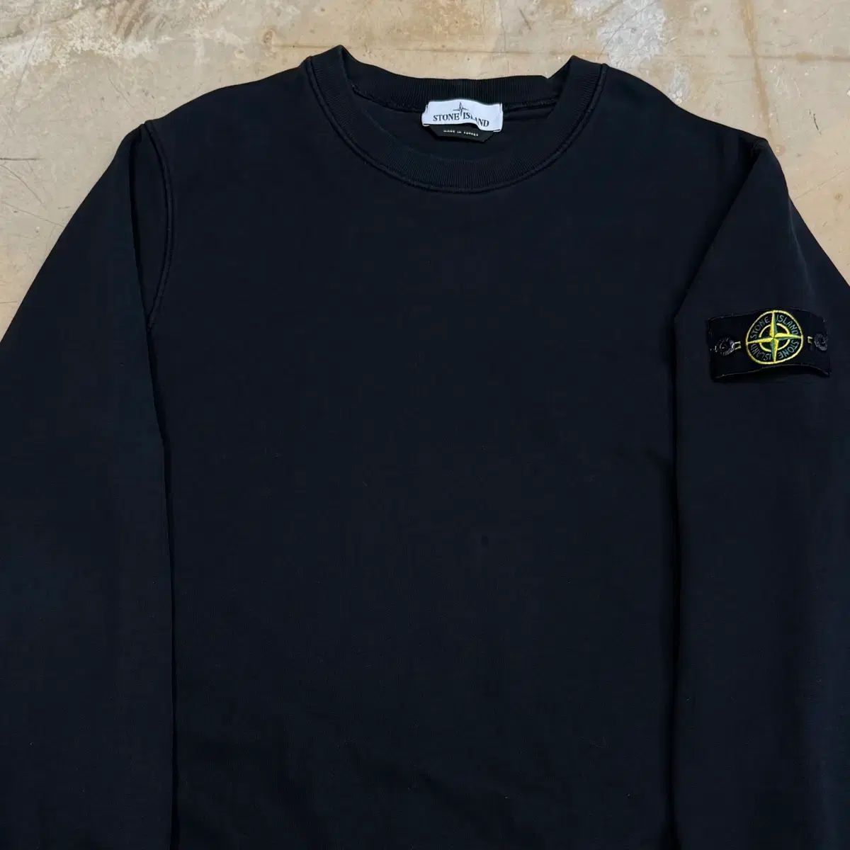 Stone Island ブラック スウェット XL