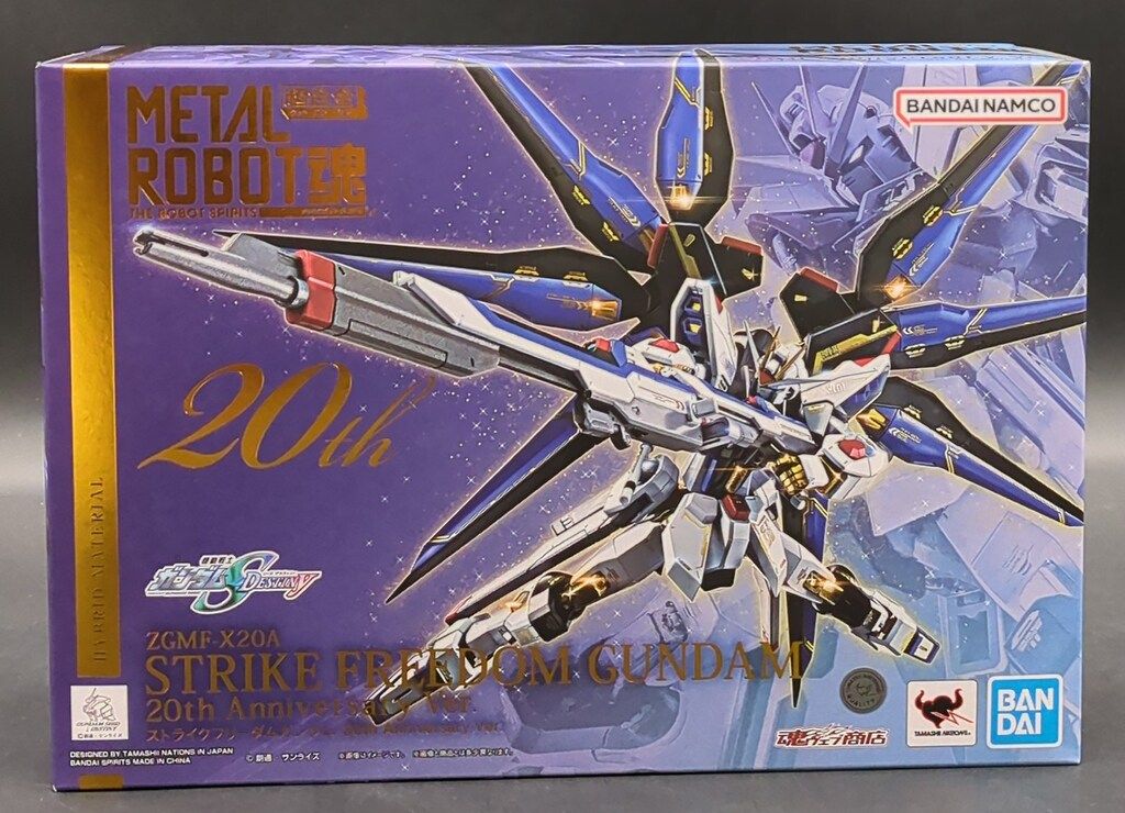 BANDAI SPIRITS METAL ROBOT魂 ＜SIDE MS＞ 機動戦士ガンダム SEED DESTINY ストライクフリーダムガンダム 20th Anniversary Ver.
