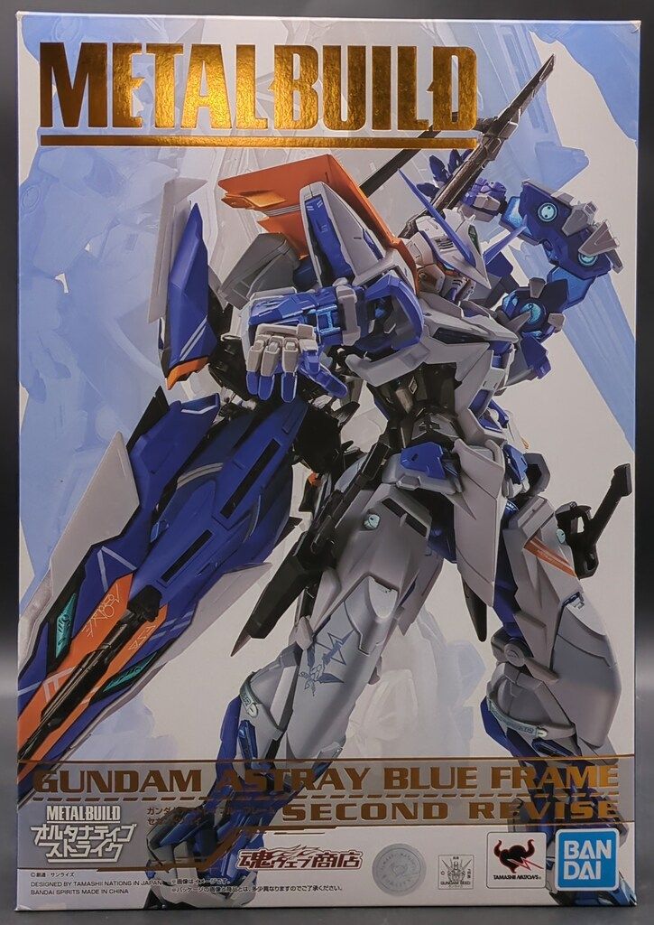 BANDAI SPIRITS METAL BUILD 機動戦士ガンダムSEED VS ASTRAY ガンダムアストレイ ブルーフレーム セカンドリバイ
