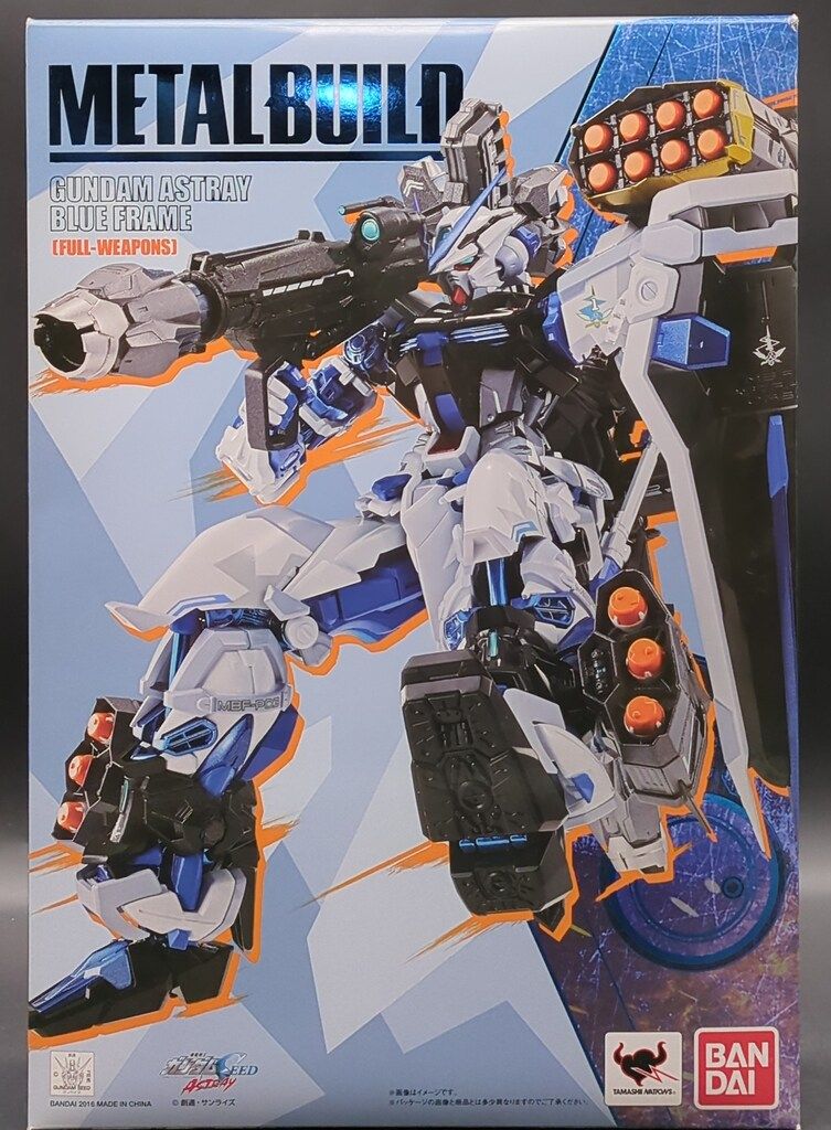 BANDAI METAL BUILD ガンダムアストレイ ブルーフレーム(フル・ウェポン装備)