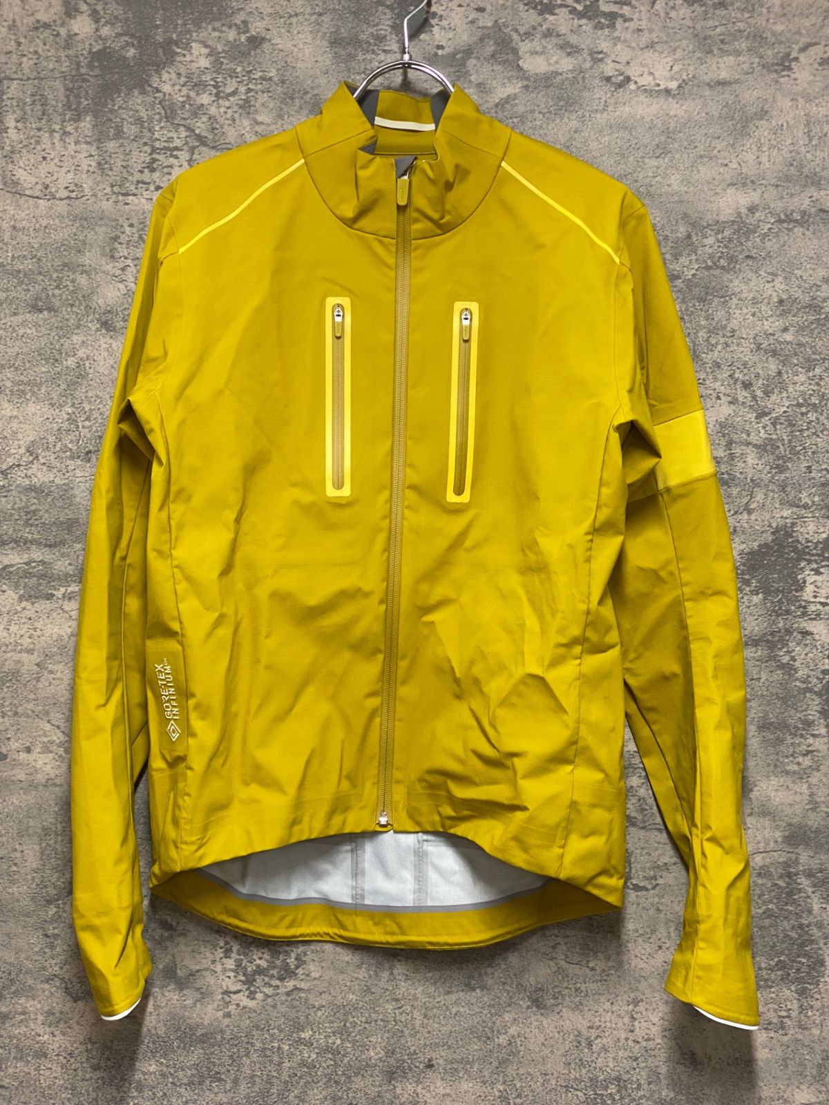 KB432 ラファ Rapha CLASSIC WINTER JACKET 長袖 サイクルジャケット 黃 M