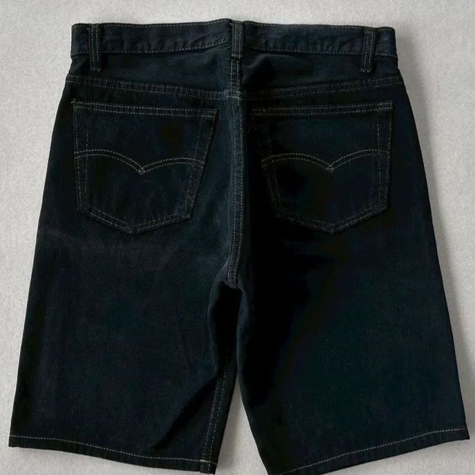 90s USA製 Levi’s 501 ブラックカットオフショーツ 後染め 90s USA製 Levi's 501 ブラックデニムショーツ 後染め W32 黒 - メルカリ