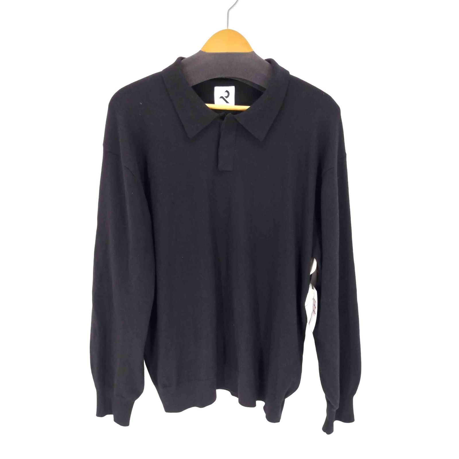 ユーズドフルギ USED古着 {{RETOUCH}}ウールミックスド ニットポロ casual メンズ JPN：XL
