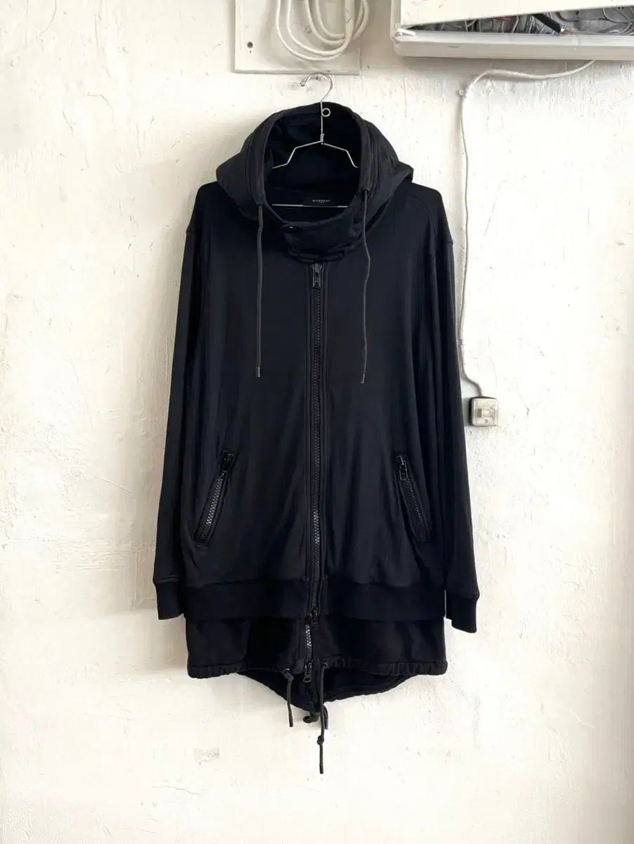 ジバンシィ リカルド ティシ 2012AW ダブル レイヤード フード フィッシュテール パーカー ジャケット