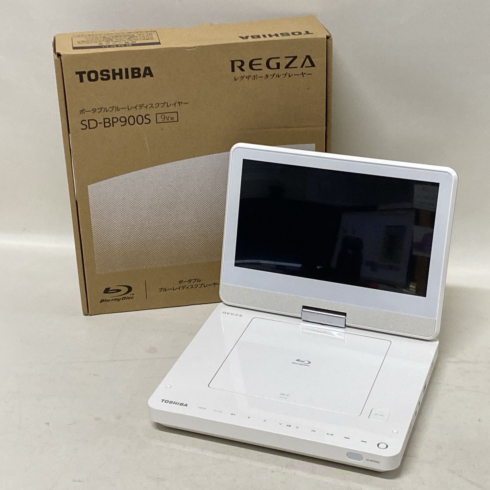 [浜館66-763] REGZA SD-BP900S ポータブルBDプレーヤー 東芝 TOSHIBA [中古品]