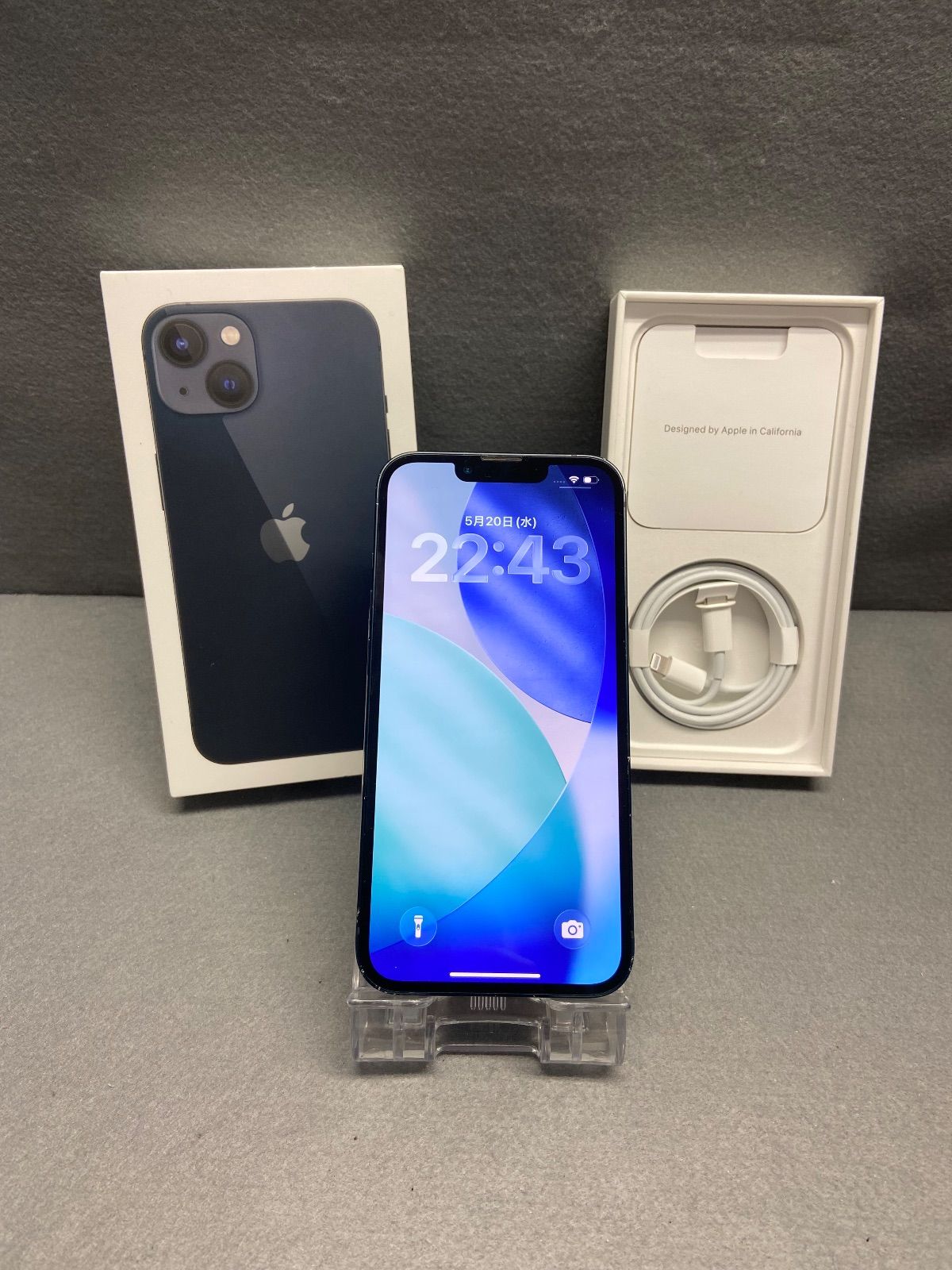 美品 国内版 SIMフリー iPhone13 256GB ミッドナイト色-直営の公式 