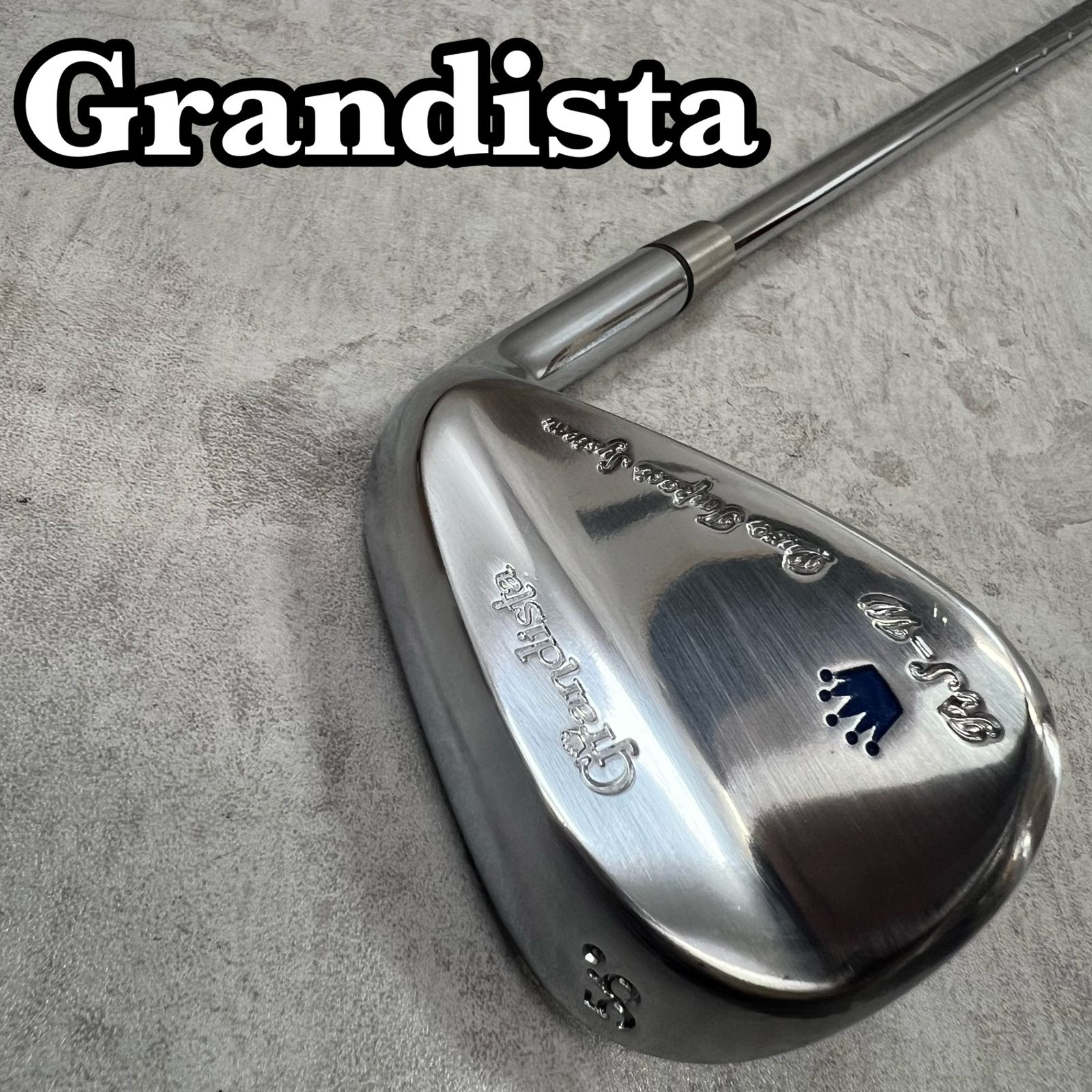 グランディスタ RS-W メンズゴルフ ウェッジ 56° SR 右利き用 SW サンド Grandista　日本シャフト　N.S PRO