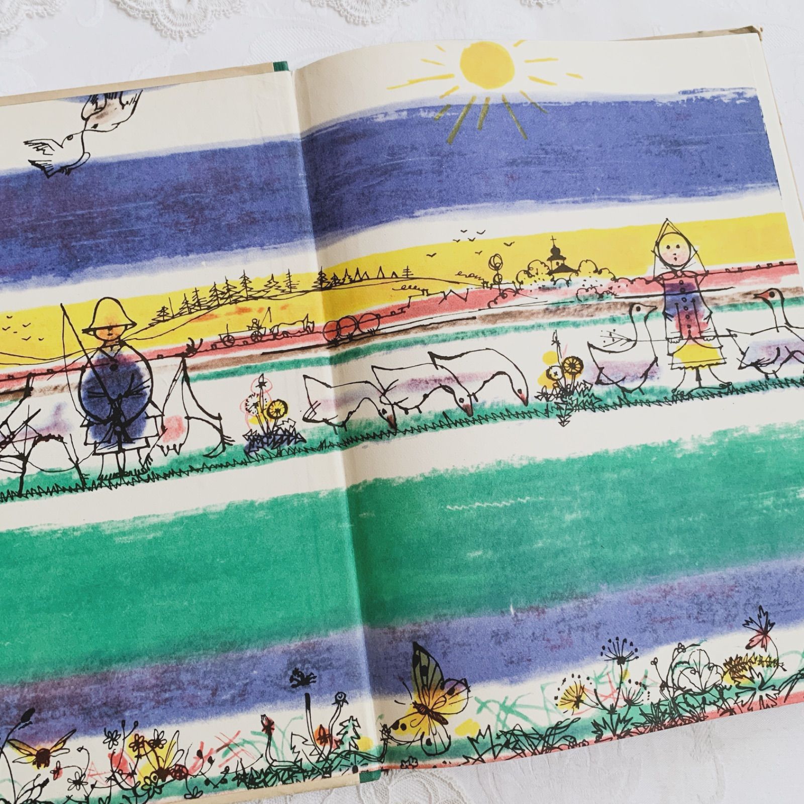 1960年 -アドルフ・ザーブランスキー挿絵-チェコのビンテージ絵本