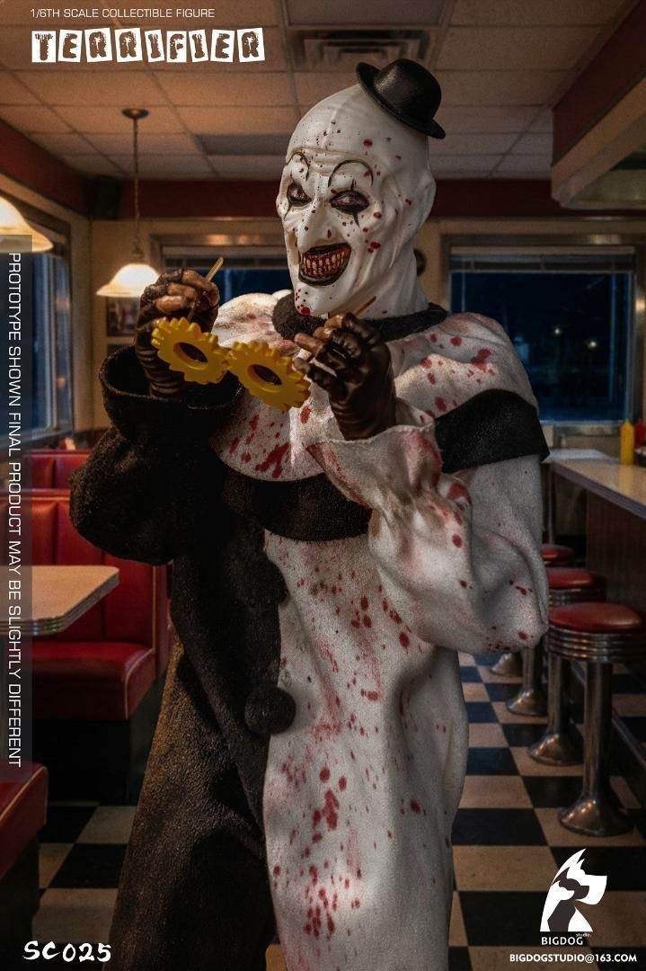 BIGDOG STUDIO 1/6 テリファイアー 未開封新品 SC025 Terrifier Collectible Action Figure コレクティブル アクション フィギュア